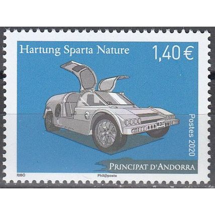 Andorre Français 2020 Voiture Hartung Sparta Nature Neuf **