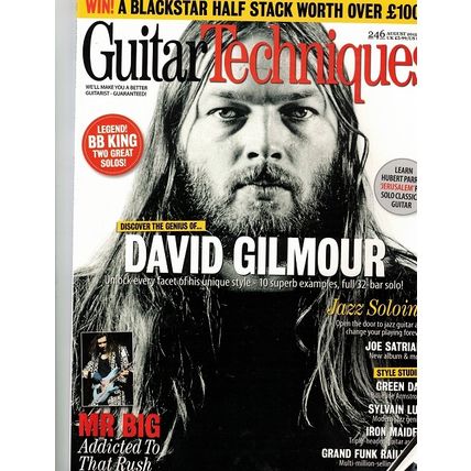 GUITAR TECHNIQUES MAGZINE August 2015