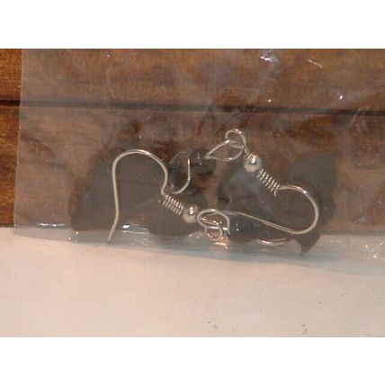 New Women’s Small Black African Shape Earrings