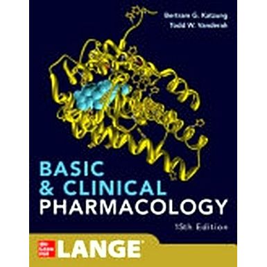 Basic and Clinical Pharmacology 15e by Bertram G. Katzung; Anthony J. Trevor