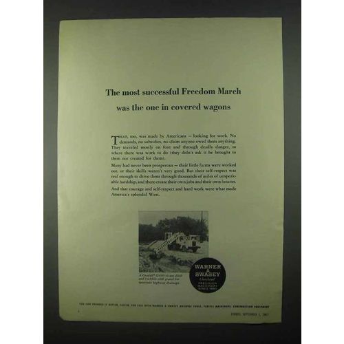 1967 Warner & Swasey Graddall G-600 Ad - Freedom March