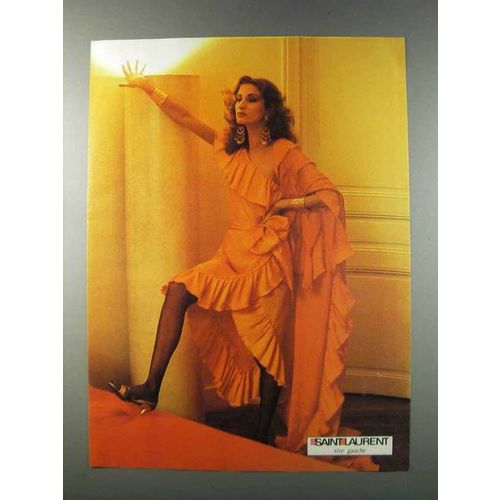 1981 Saint Laurent Ad - Women's Fashion