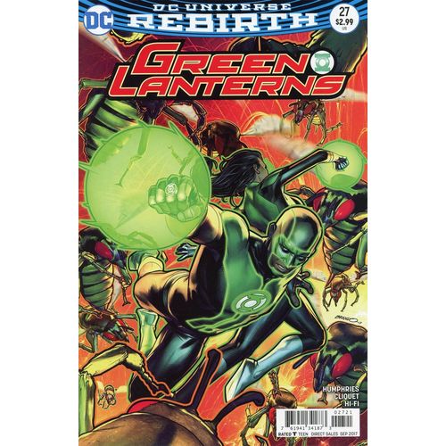 Green Lanterns (2016) #27 "Out of Time Part One: Homeworld" Peterson Variant DC
