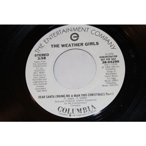 The Weather Girls Promo 45-DEAR SANTA(BRING ME A MAN THIS CHRISTMAS)PART 1