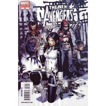 New Avengers (Vol 1) # 052 NM 1in15 VARIANT MODERN AGE COMICS