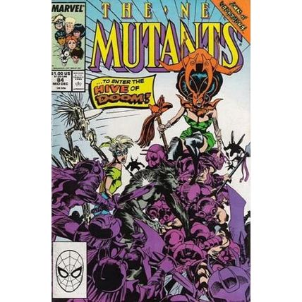 New Mutants (Vol 1) # 084 VFN+ ORIG US COMICS