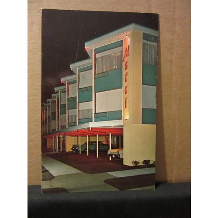 UPTOWN MOTEL, PORT ANGELES, WASHINGTON, USA. unused vintage postcard =