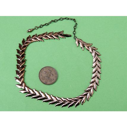 Renoir ( USA ) Copper Necklace Vintage 1950’s 60’s. Stunning Celtic Red Hair ?