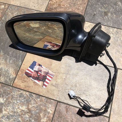07-09 Mercedes Benz W211 E350 E550 E320 Left Side Rear View Door Mirror Gray
