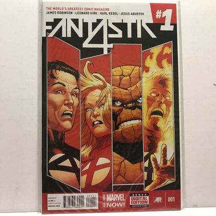 2014 Marvel Now Fantastic Four #1 Comic Book