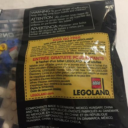 New Official McLaren Elva Car Lego Mini Set Polybag