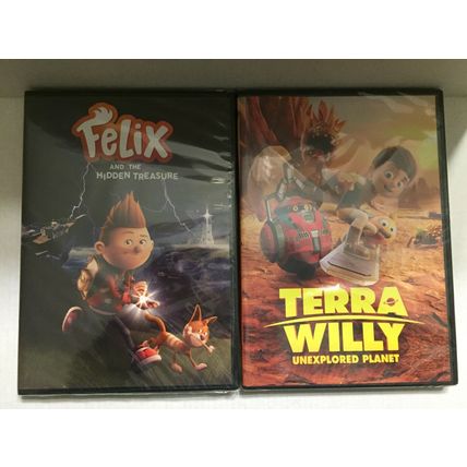 Felix and the Hidden Treasure & Terra Willy Unexplored Planet Animated Movies