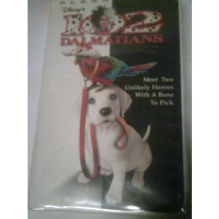 Disney 102 Dalmatians VHS