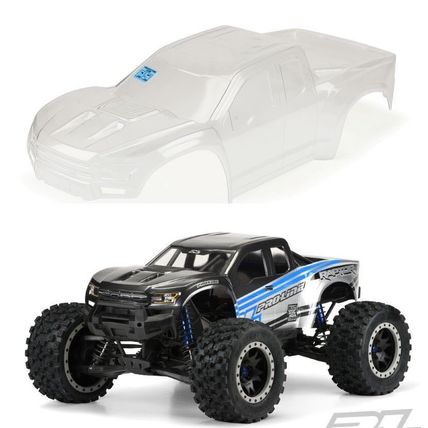 Pre-Cut 2017 Ford Raptor Clear Body 1/5 for Traxxas X-MAXX XMAXX