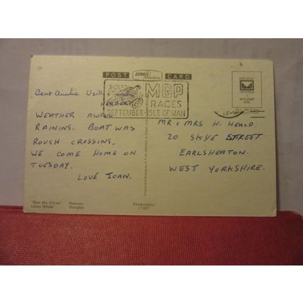 multiview, DOUGLAS, ISLE OF MAN. used vintage postcard by E T W Dennis =