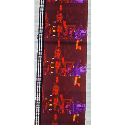 EARTH WIND & FIRE. Pk MTP - A035i. 1 STRIP OF 5 - 35MM FILM CELLS. A rare strip