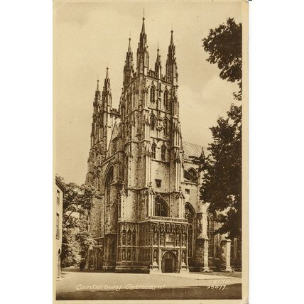 PC21736 Canterbury Cathedral. Frith. 1954