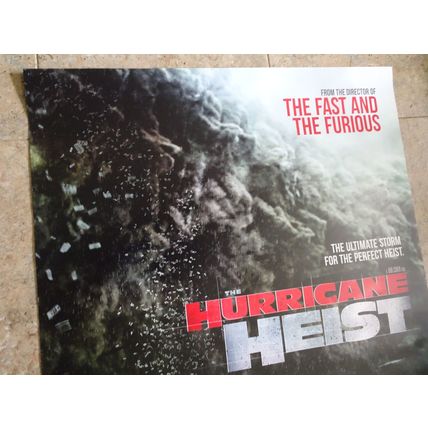 THE HURRICANE HEIST - MOVIE POSTER