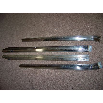 1964 Plymouth Sport Fury Interior Roof Trim 4 pcs OEM Belvedere Fury