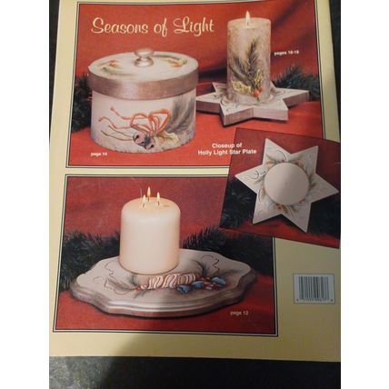 "Seasons of Light" by Pat Saunders Beautiful Seasonal Designs Tole Painting Book