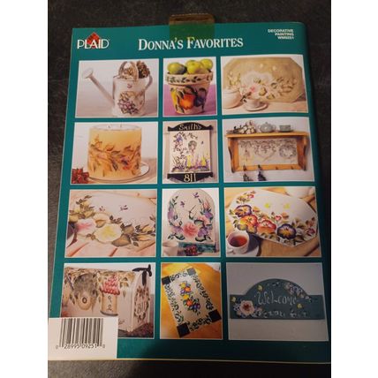 Donna’s Favorites Decorative Painting Book from Plaid