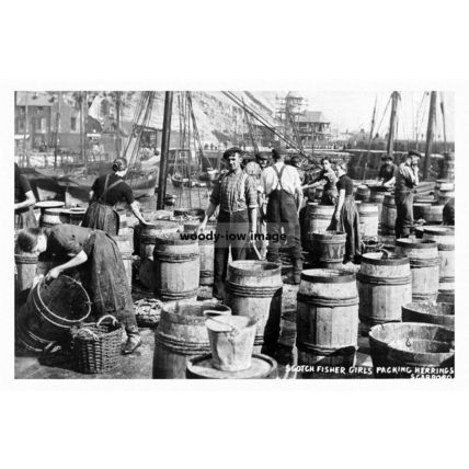 pt3642 - Scotch Fisher Girls , Scarborough , Yorkshire - print 6x4