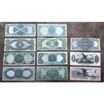 High quality COPIES with W/M United States banknotes 1878 y. FREE SHIPPING