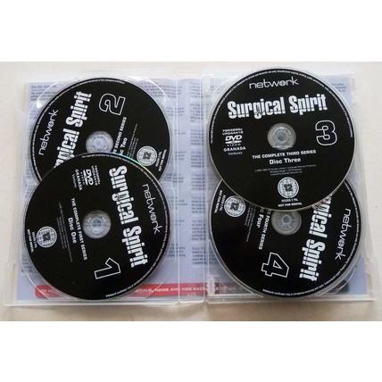 SURGICAL SPIRIT - COMPLETE SERIES - NETWORK 8 DISC DVD SET