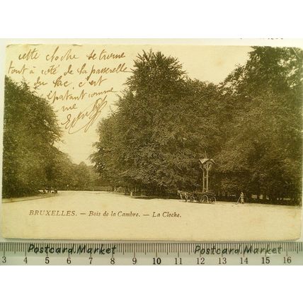 BRUXELLES - Bois de la Cambre - La Cloche CIR 1903