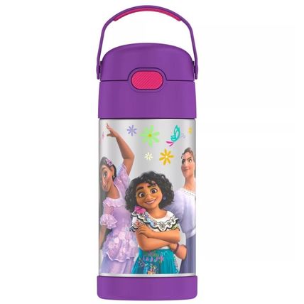 Thermos Kids' 12oz Stainless Steel FUNtainer Water Bottle with Bail Handle (Enca