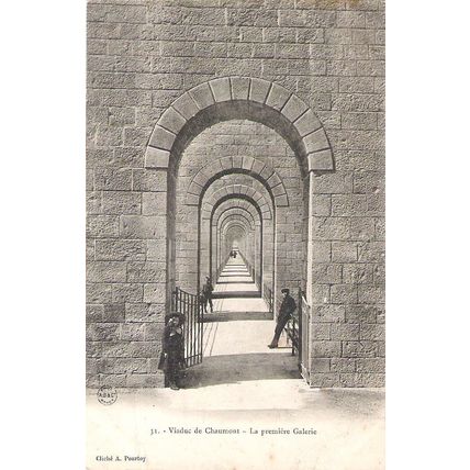 52 - viaduc de Chaumont - la première galerie