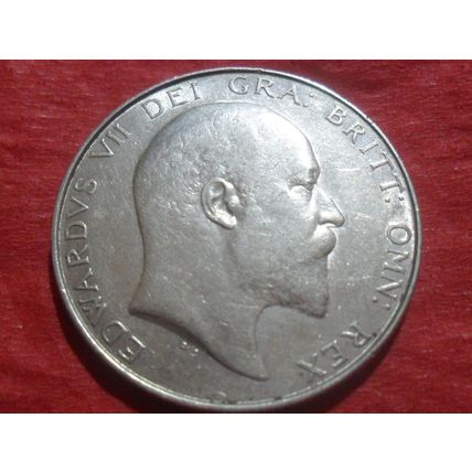 1907 Edward VII half-crown.