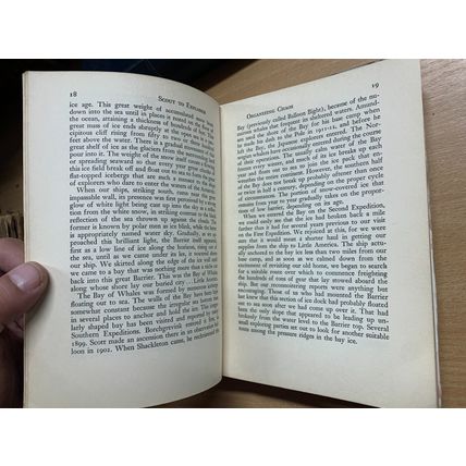 RARE* 1936 1ST EDITION PAUL SIPLE "SCOUT TO EXPLORER" BYRD ANTARCTIC BOOK (T4)