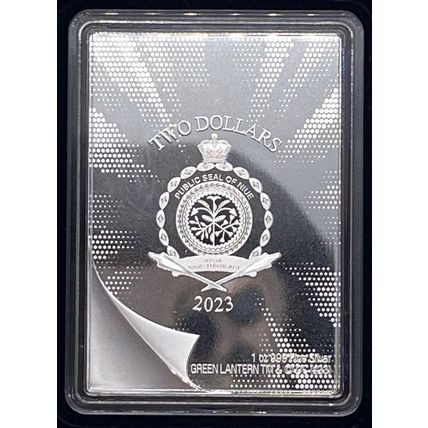 1 Oz Silver Collectible Green Lantern 2023 DC COMIX All American Proof With OGP