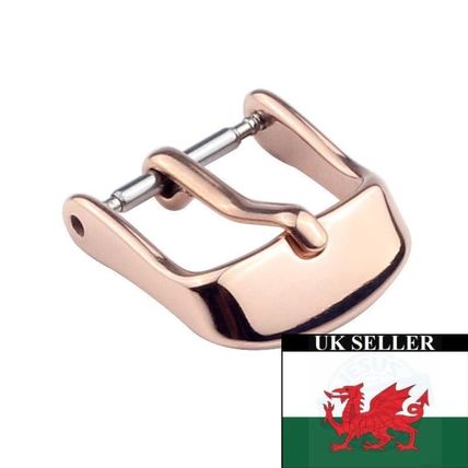 Ladies 2.3 cm White Square Face Blue Leather Strap Rose Gold Buckle Watch