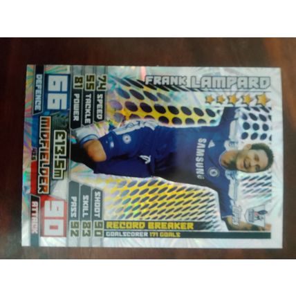 match attax 14/15 record breaker frank lampard chelsea no.425
