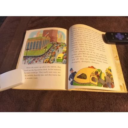 Little Golden Book The Taix That Hurried By Lucy Mitchell (Q) Edition 1972