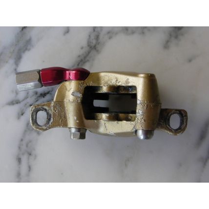Avid Elixir CR Brake Caliper Gold and Red Anodized hydraulic disc no juicy 3 5 7
