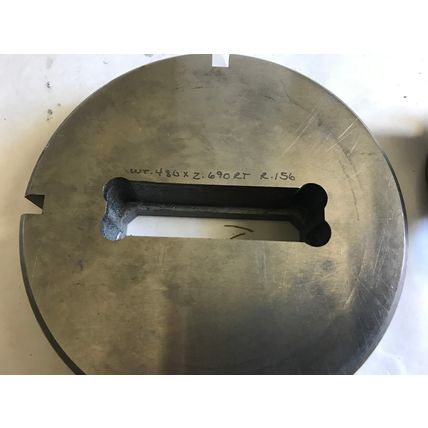 STRIPPIT/WILSON THICK AMADA WT .470 X 2.680 RECTANGLE .480X2.690, .150 CHAM,AE