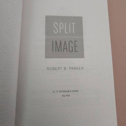 Robert B Parker "Spilt Image" A Jesse Stone Novel # 9-Hardback Book-Dust Jacket