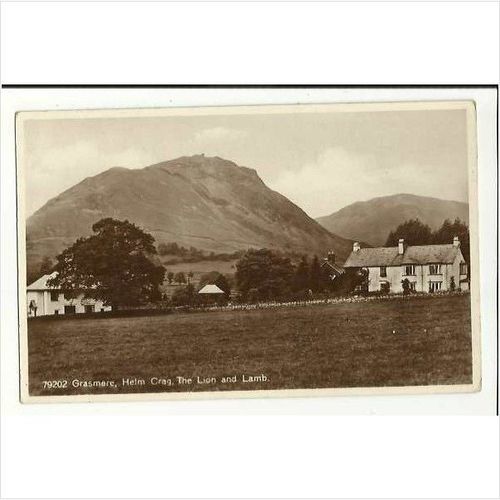 Westmorland GRASMERE Helm Crag Postcard (79202)