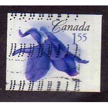 CAN 2006 $1.55 'FLOWERS (2ND SERIES)' ( IMPERFED) FINE USED (EBID44-465)