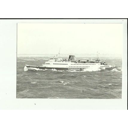 Belgian Marine MV PRINSES PAOLA Postcard (Ferry Publications 605)