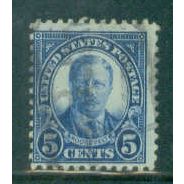 Used 557 5c Theodore Roosevelt Average A15574