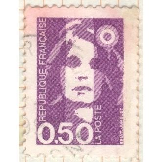 France 1990 - 0.50f violet - Marianne - used
