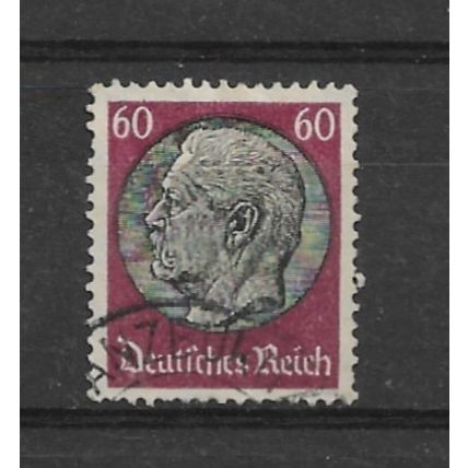 Germany.SG507B 60pf Pres van Hindenburg (Black and Red).Fine Used.Nov21