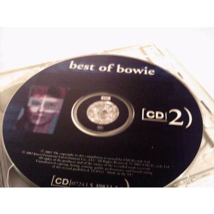 DAVID BOWIE - THE BEST OF BOWIE - CD ALBUM 2002 - 2 DISC