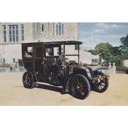 Renault Car Montagu Motor Museum Hampshire Vintage Postcard