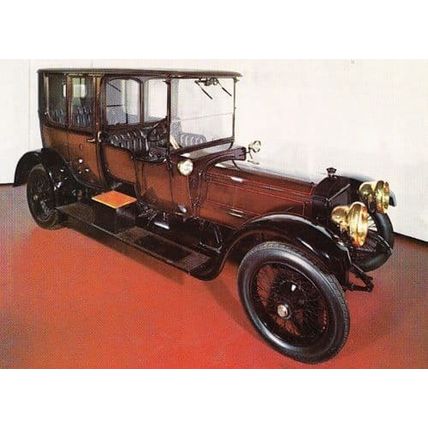 Queen Alexandra 1913 Daimler Saloon Classic Car London Museum Photo Postcard