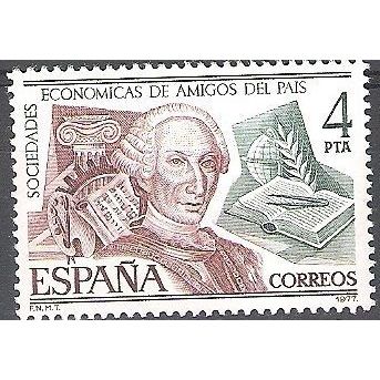 España 1977 Michel 2288 Neuf ** Cote (2008) 0.20 € Sociétes economiques du Pays